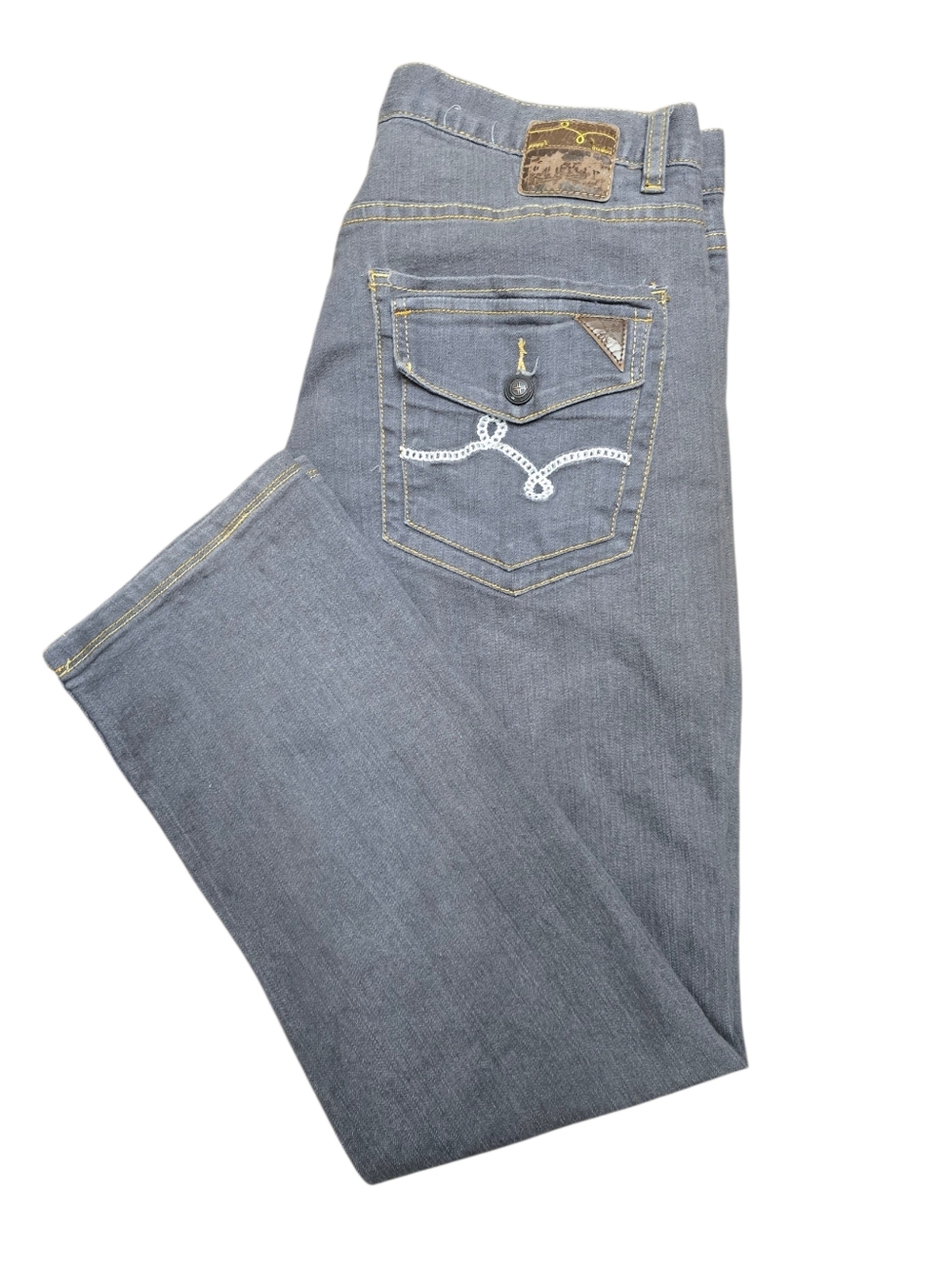 Vtg! LRG Lifted Research Group Jeans Blue Denim Sz 34x30
